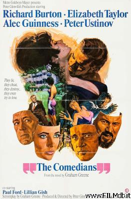 poster Poster of movie The Comedians