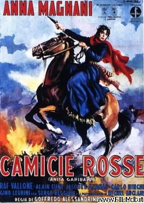 poster Affiche de film Les Chemises rouges