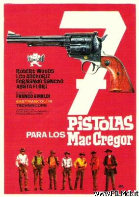 poster Poster of movie Seven Guns for the MacGregors