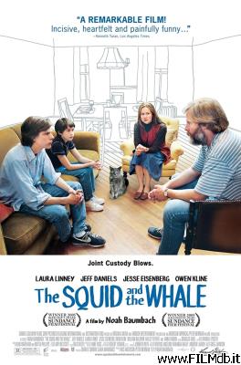 poster Locandina del film Il calamaro e la balena