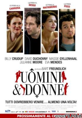 poster Cartel de la pelicula uomini e donne