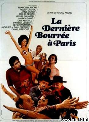 poster Affiche de film La Dernière bourrée à Paris