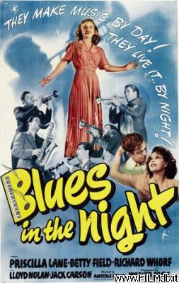 poster Poster of movie blues in the night