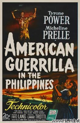 poster Cartel de la pelicula Guerrilleros en Filipinas