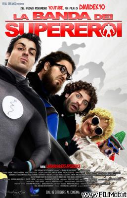 poster Cartel de la pelicula la banda dei supereroi