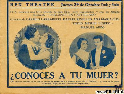 poster Cartel de la pelicula ¿Conoces a tu mujer?