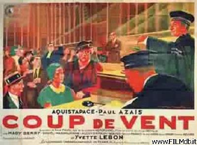 poster Affiche de film Coup de vent