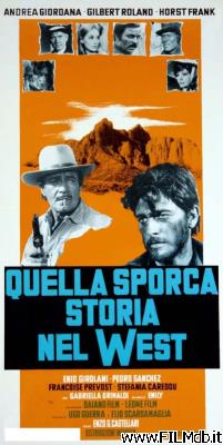 Locandina del film quella sporca storia nel west