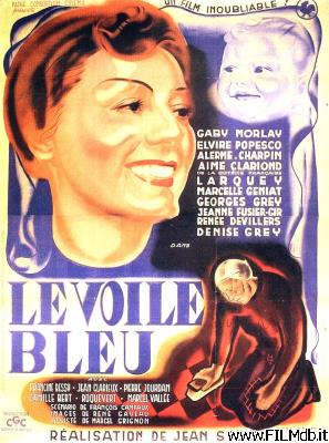 poster Affiche de film Le Voile bleu
