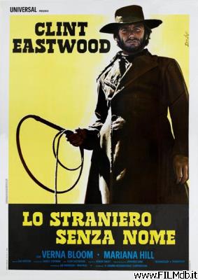 poster Affiche de film lo straniero senza nome