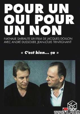 Cartel de la pelicula Pour un oui ou pour un non [filmTV]