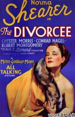 poster Poster of movie the divorcee