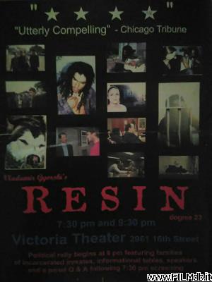 poster Locandina del film Resin