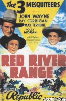 poster Affiche de film Red River Range