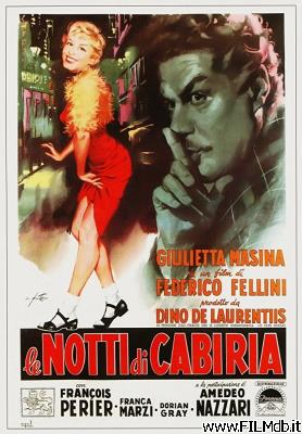 poster Cartel de la pelicula le notti di cabiria