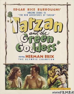 poster Cartel de la pelicula Tarzán y la diosa