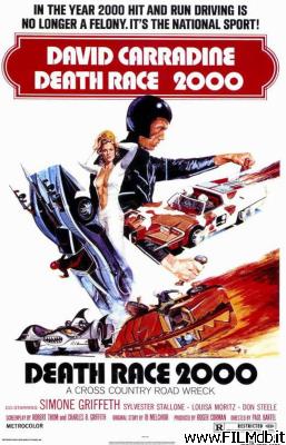 poster Cartel de la pelicula La carrera de la muerte del año 2000