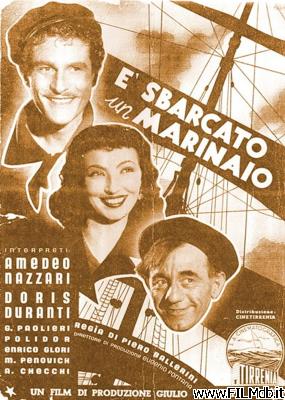 poster Locandina del film È sbarcato un marinaio