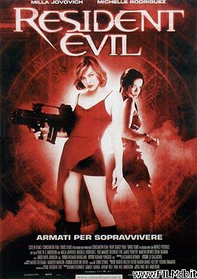 Locandina del film resident evil