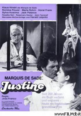 Cartel de la pelicula justine, ovvero le disavventure della virtù