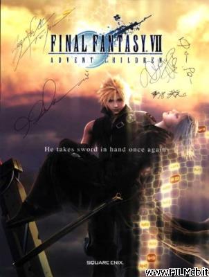 poster Poster of movie final fantasy 7: advent children