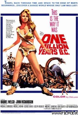 poster Affiche de film Un million d'années avant J.C.