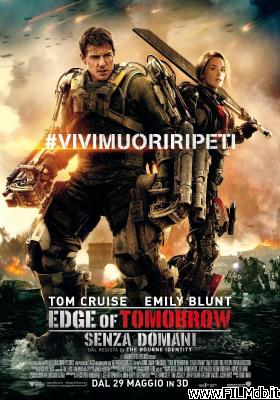 Cartel de la pelicula edge of tomorrow - senza domani