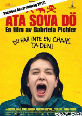 poster Cartel de la pelicula Eat Sleep Die