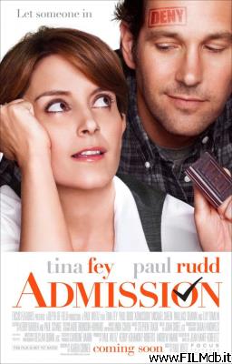 Locandina del film admission - matricole dentro o fuori