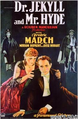 poster Affiche de film il dottor jekyll