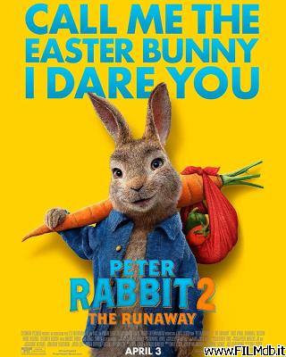 poster Locandina del film Peter Rabbit 2 - Un birbante in fuga