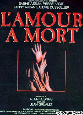 poster Affiche de film L'Amour à mort