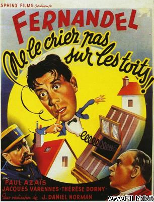poster Locandina del film Ne le criez pas sur les toits