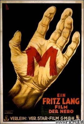 Locandina del film m - il mostro di düsseldorf