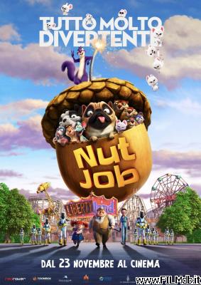 poster Locandina del film nut job 2 - tutto molto divertente