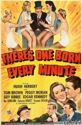 poster Poster of movie There's One Born Every Minute
