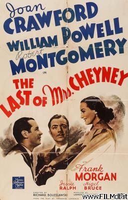 poster Locandina del film La fine della signora Cheyney
