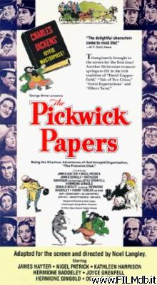 poster Affiche de film The Pickwick Papers