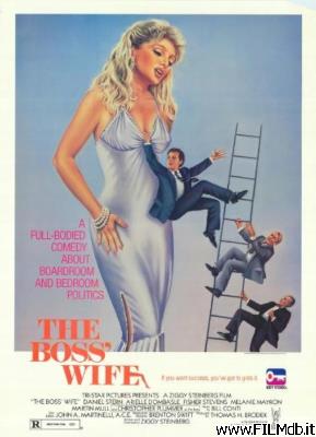 poster Locandina del film La moglie del capo