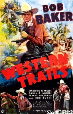 poster Cartel de la pelicula Western Trails