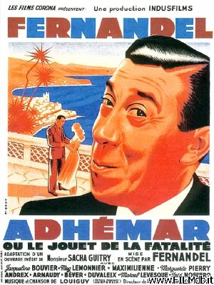 poster Affiche de film Adhémar ou le jouet de la fatalité