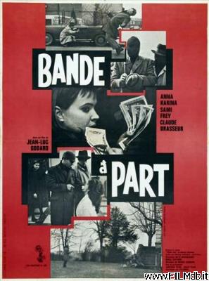 poster Cartel de la pelicula Bande à part