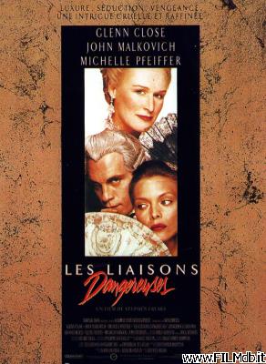 poster Locandina del film le relazioni pericolose