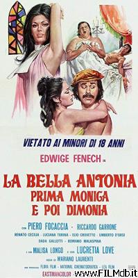 Locandina del film la bella antonia, prima monica e poi dimonia