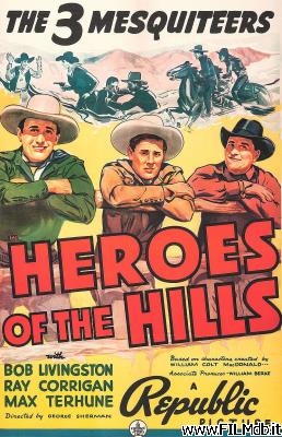 poster Affiche de film Heroes of the Hills