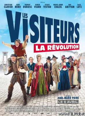 poster Locandina del film I visitatori 3: Liberté, Egalité, Fraternité