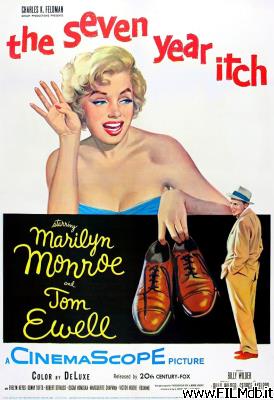 poster Poster of movie The Seven Year Itch