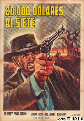 poster Affiche de film ventimila dollari sul sette