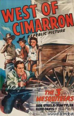 poster Locandina del film West of Cimarron