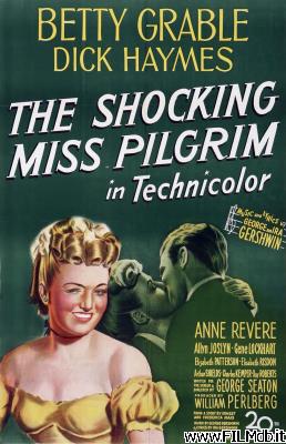 poster Cartel de la pelicula The Shocking Miss Pilgrim